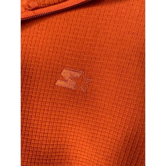 Starter Orange 1/4 Zip Fleece Size XL - Picture 5 of 5